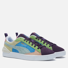 Кроссовки Puma Suede Bloc WTFormstripe, цвет фиолетовый, размер 40 EU