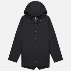 Мужская куртка дождевик Rains Jacket, цвет чёрный, размер S-M
