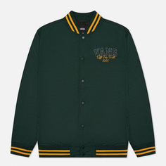 Мужская куртка бомбер Vans 66 Champs Varsity, цвет зелёный
