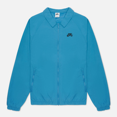 Мужская куртка ветровка Nike SB Essential, цвет голубой