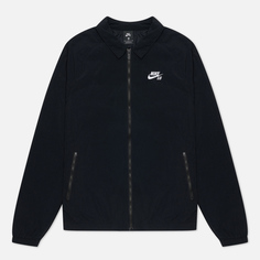Мужская куртка ветровка Nike SB Essential, цвет чёрный