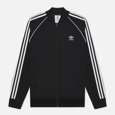 Мужская олимпийка adidas Originals Adicolor Classics Primeblue SST, цвет чёрный