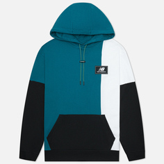 Мужская толстовка New Balance Athletics Higher Learning Hoodie, цвет зелёный