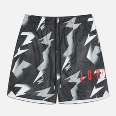 Мужские шорты Jordan Jumpman Air Mesh All Over Print, цвет чёрный
