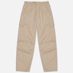 Мужские брюки Y-3 Classic Refined Wool Stretch Cargo, цвет бежевый