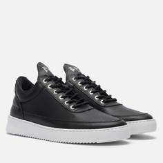 Кроссовки Filling Pieces Low Top Crumbs, цвет чёрный, размер 46 EU