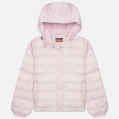 Женский пуховик Levis Edie Packable, цвет розовый