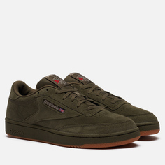 Кроссовки Reebok Club C 85, цвет оливковый
