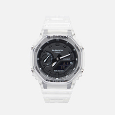 Наручные часы CASIO G-SHOCK GA-2100SKE-7A Skeleton Series, цвет белый