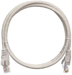 Кабель патч-корд U/UTP 5e кат. 0.5м NIKOMAX NMC-PC4UD55B-005-C-GY