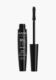 Тушь для ресниц Nyx Professional Makeup Doll Eye Mascara Volume, оттенок 02, Black, 8 г