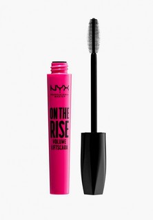 Тушь для ресниц Nyx Professional Makeup On The Rise Volume Liftscara для мгновенного объема, оттенок 01, Black, 10 мл
