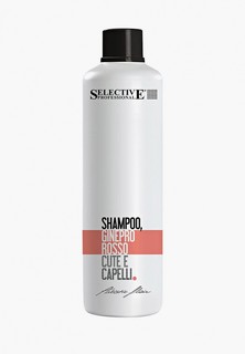 Шампунь Selective Professional Для волос двойного действия "Красный можжевельник" Ginepro Rosso, 1000 мл