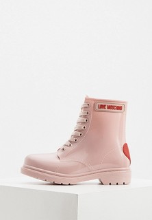 Резиновые ботинки Love Moschino 