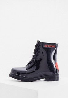 Резиновые ботинки Love Moschino 