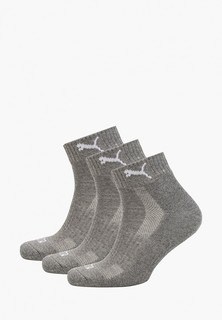 Носки 3 пары PUMA CUSHIONED QUARTER 3P UNISEX