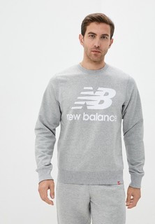 Свитшот New Balance NB Essentials Stacked Logo Crew