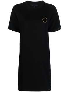 Armani Exchange платье-футболка с логотипом