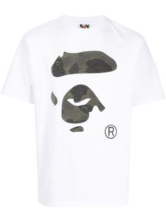A BATHING APE® футболка с камуфляжным принтом Bape