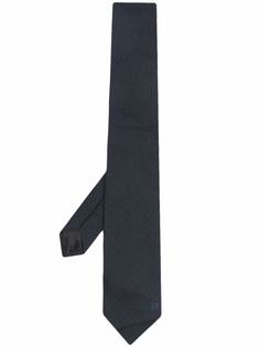 Givenchy шелковый галстук с вышивкой 4G