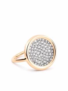 GINETTE NY кольцо из розового золота с бриллиантами