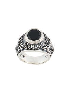 AMBUSH кольцо с гравированным логотипом