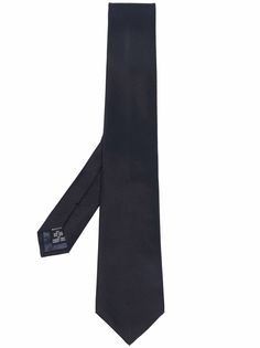 Emporio Armani галстук с заостренным концом