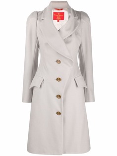 Vivienne Westwood Pre-Owned однобортное пальто 1990-х годов