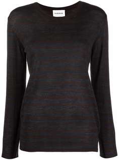 P.A.R.O.S.H. трикотажный топ в полоску