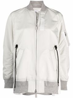 sacai парка на молнии
