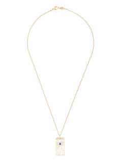 Nialaya Jewelry колье Evil Eye из позолоченного серебра