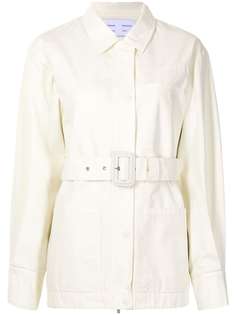 Proenza Schouler White Label куртка с поясом