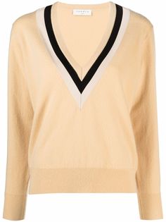 SANDRO джемпер тонкой вязки с полосками