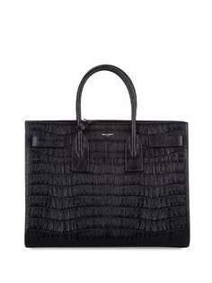 Yves Saint Laurent Pre-Owned большая сумка Sac de Jour с тиснением под крокодила