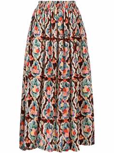 La DoubleJ жаккардовая юбка Simple с принтом Matisse
