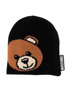 Moschino Kids шапка бини Teddy