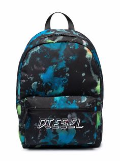 Diesel Kids рюкзак с принтом тай-дай