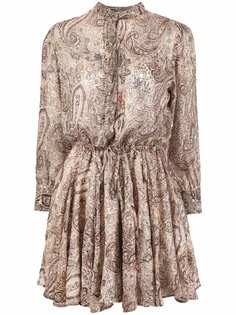Zadig&Voltaire платье мини с принтом пейсли