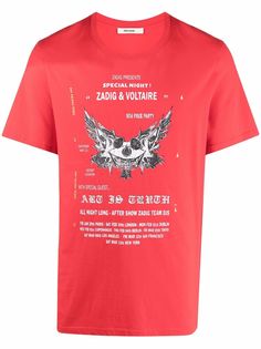 Zadig&Voltaire футболка Courtney с графичным принтом