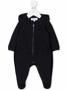 Emporio Armani Kids спортивное боди с на молнии