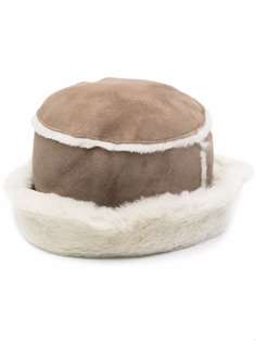 Parajumpers шапка из овчины с логотипом