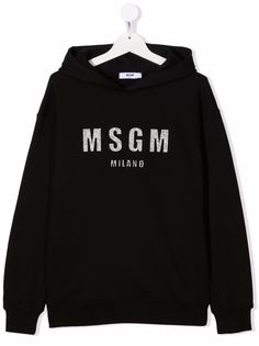 MSGM Kids худи с блестками