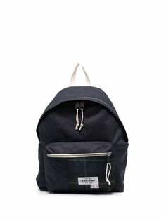 Eastpak двухцветный рюкзак с нашивкой-логотипом