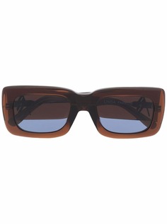 The Attico солнцезащитные очки в квадратной оправе