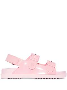 Gucci GUCCI ISLA RBBR FLT SNDL DOUBLE BCKL RBB