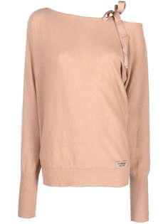 TWINSET джемпер с приспущенными плечами