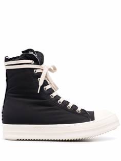 Rick Owens DRKSHDW высокие кроссовки на шнуровке