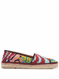 Missoni эспадрильи в стиле колор-блок