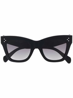 Celine Eyewear солнцезащитные очки в массивной оправе