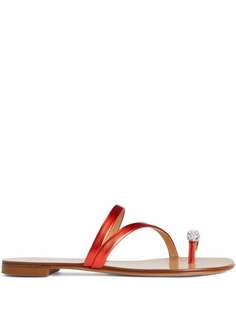 Giuseppe Zanotti шлепанцы Hillary Ring
